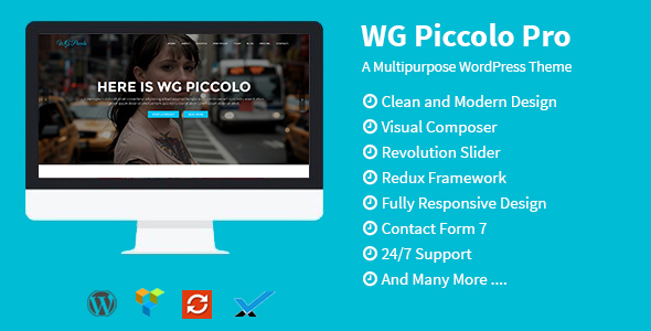 WG Piccolo Pro - Multipurpose WordPress Theme