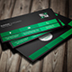 Green Professional Business Card