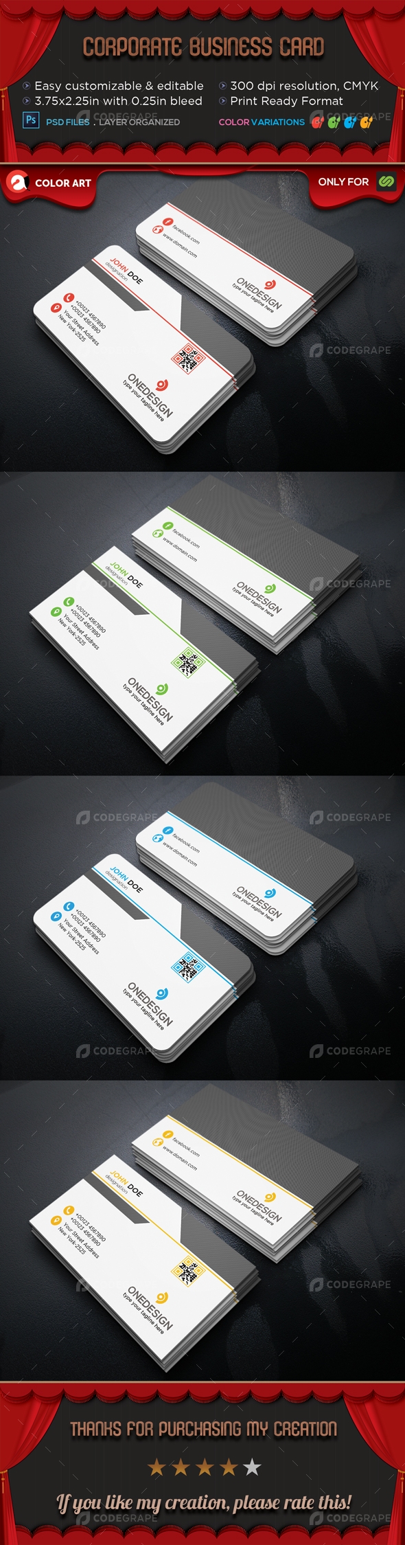 Corporate Business Card V.1