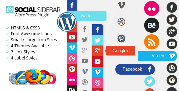 Social Sidebar WordPress Plugin