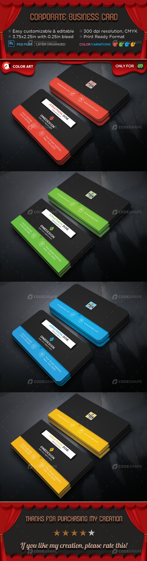 Corporate Business Card V.5
