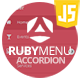 RubyMenu - Responsive jQuery Accordion Navigation