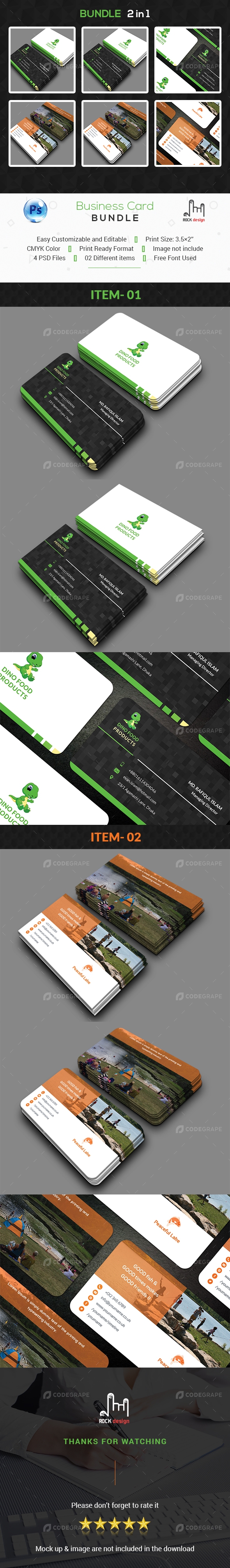 Business Card BUNDLE 2 in 1