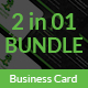 Business Card BUNDLE 2 in 1