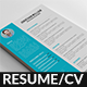 Resume/CV with Cover Letter