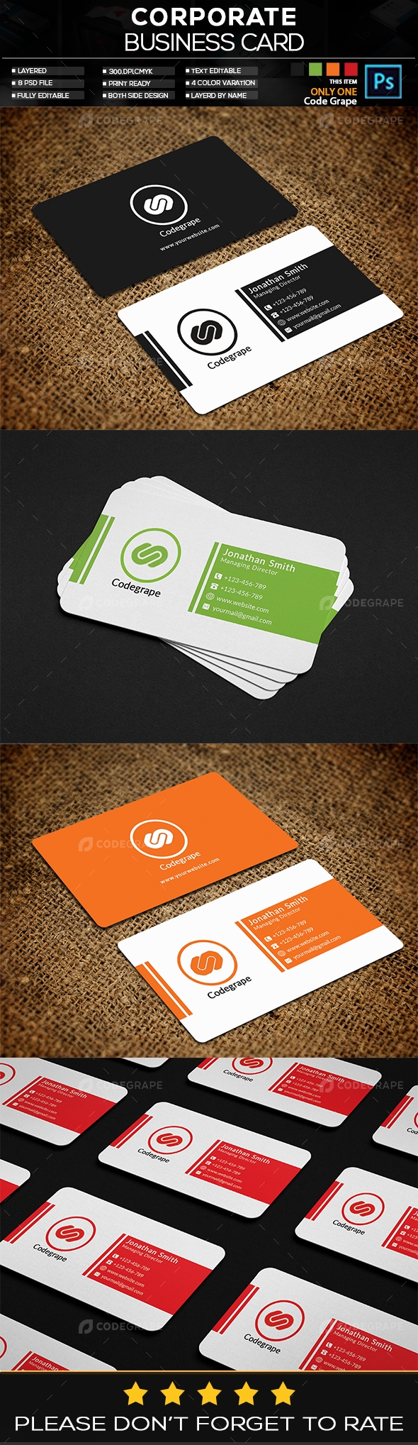 Corporate Business Card