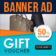 Gift Voucher Banners Ad