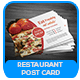 Restaurant Postcard