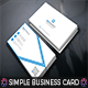 Simple Business Card Vol- 2