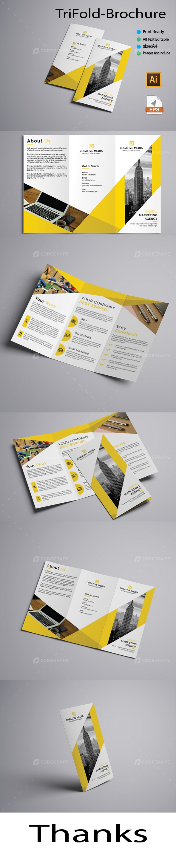 Trifold-Brochure