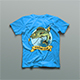 Fishing Club, T-Shirt Design Template