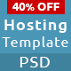 HostMe - A PSD Template for Hosting