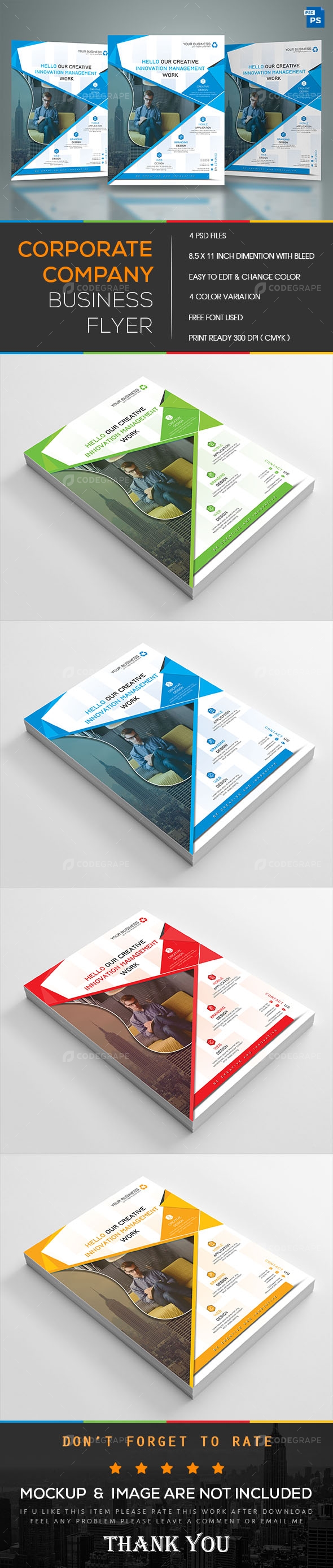 Corporate Company Business Flyer