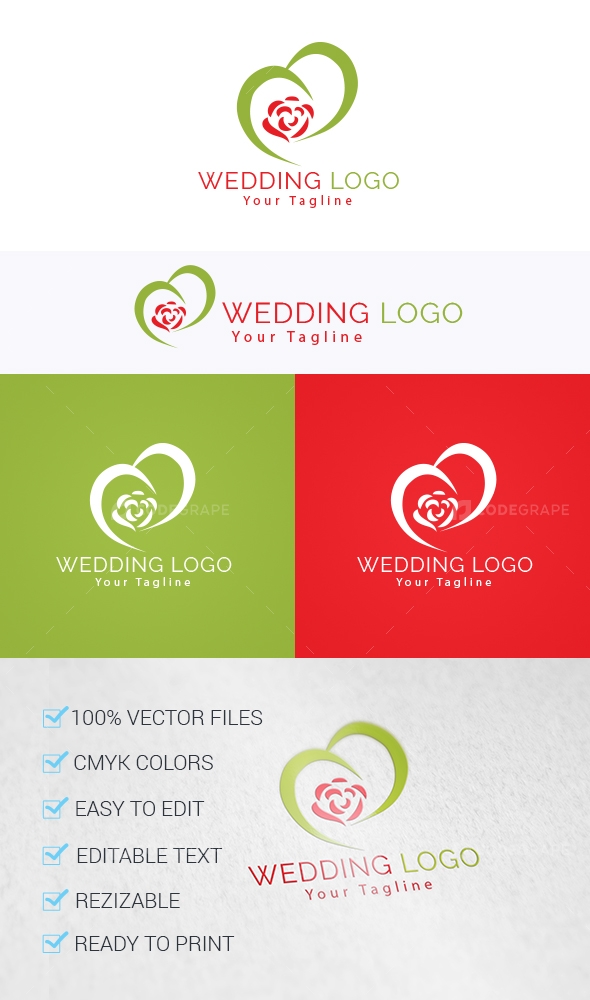 Wedding Logo Template