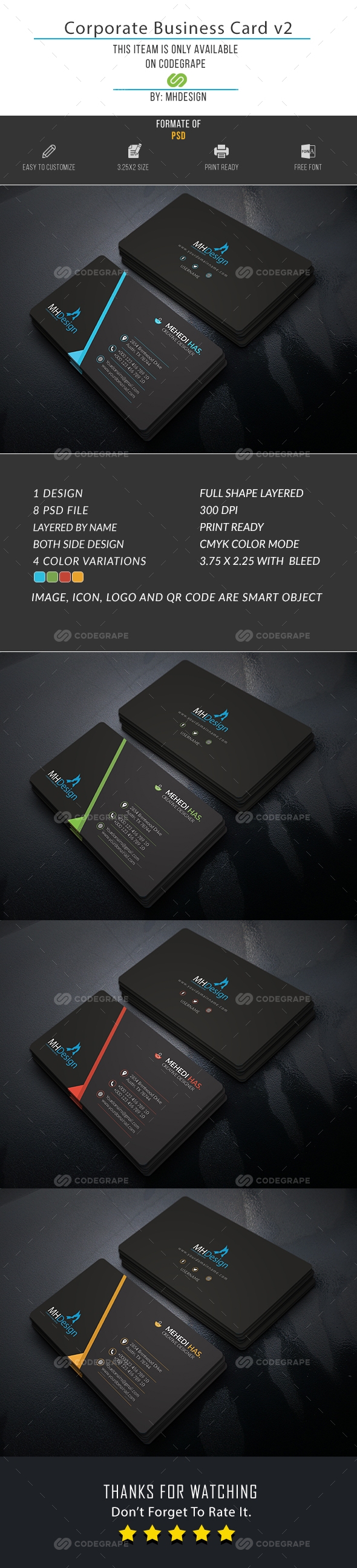 Corporate Business Card v2