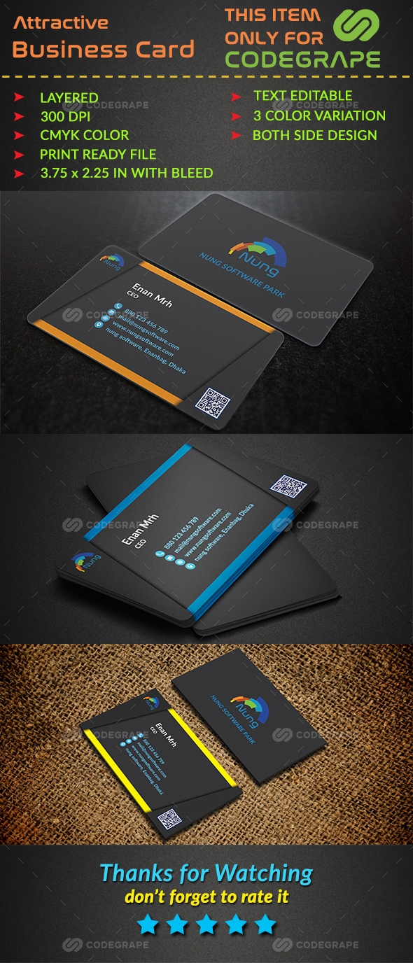 Attractive Business Card