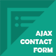 Contacto - Advanced PHP & AJAX Contact Form With Bootstrap