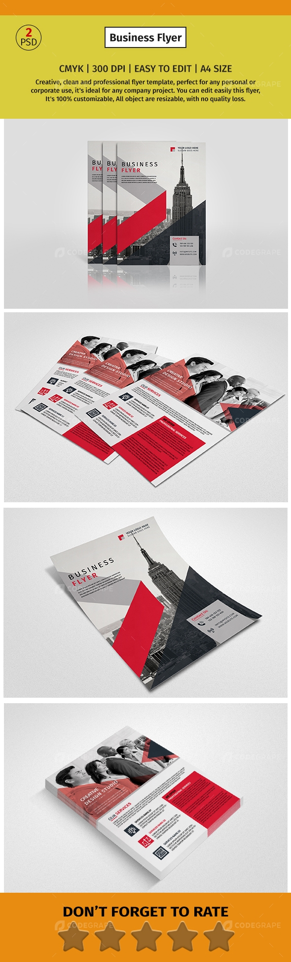 A4 Corporate Business Flyer 07