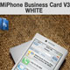 Miphone Business Card V3 White