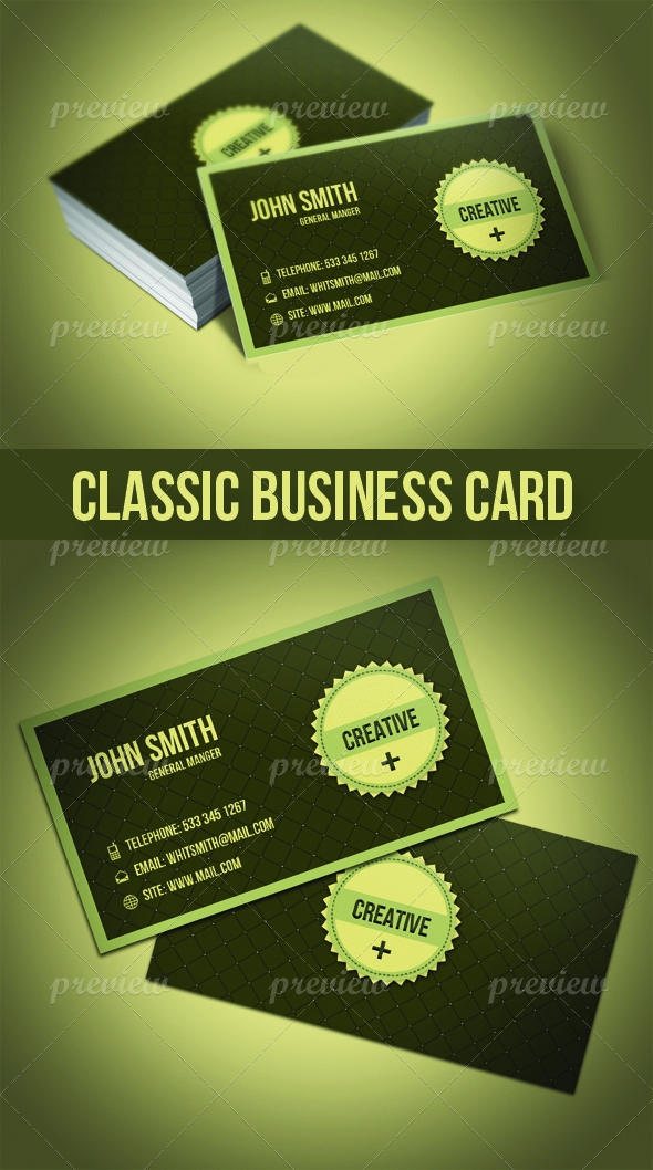 Classic Business Card