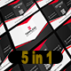5 in 1 Corporate Business Card Bundle V. 19
