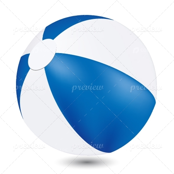 vector beach ball