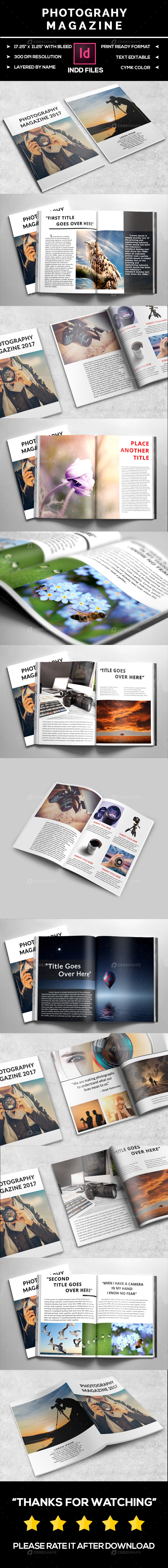Photography Magazine - 16 Pages