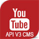 Youtube API V3 CMS