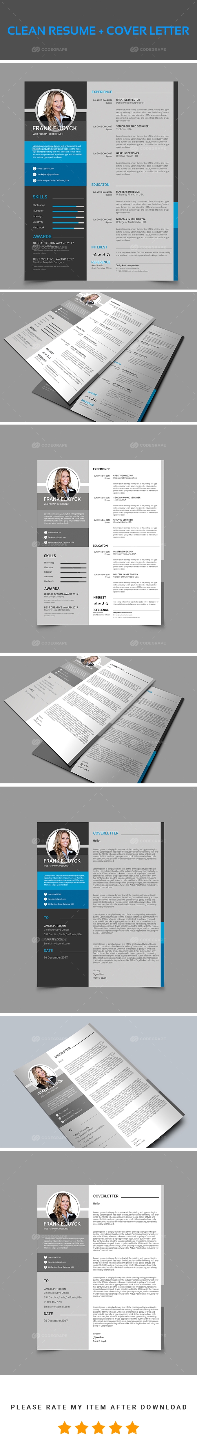 Clean Resume + Cover Letter