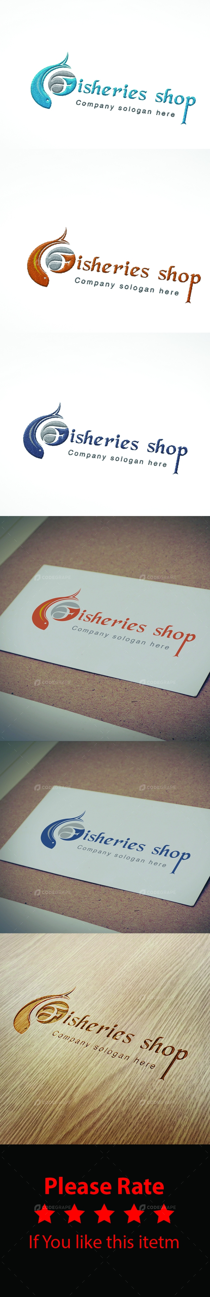 Fisheries Shop Logo