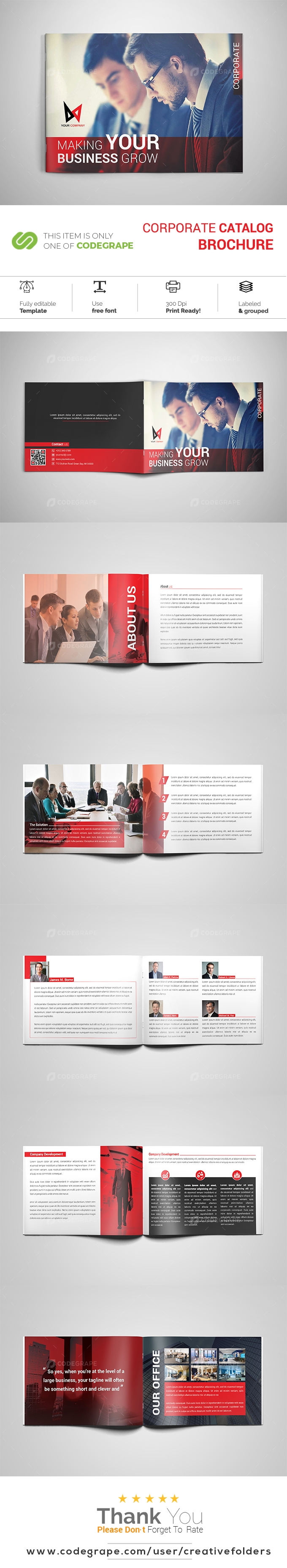 Corporate Catalog Brochure - 12 Pages
