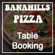 BanaHills Pizza - Restaurant Table Booking HTML Template