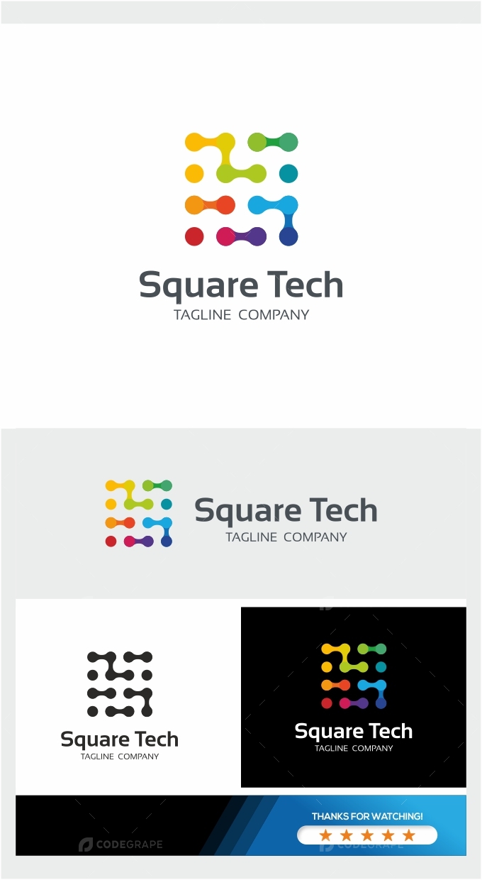 Square Tech Logo