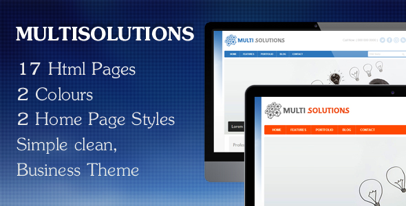 Multisolutions - Html Theme