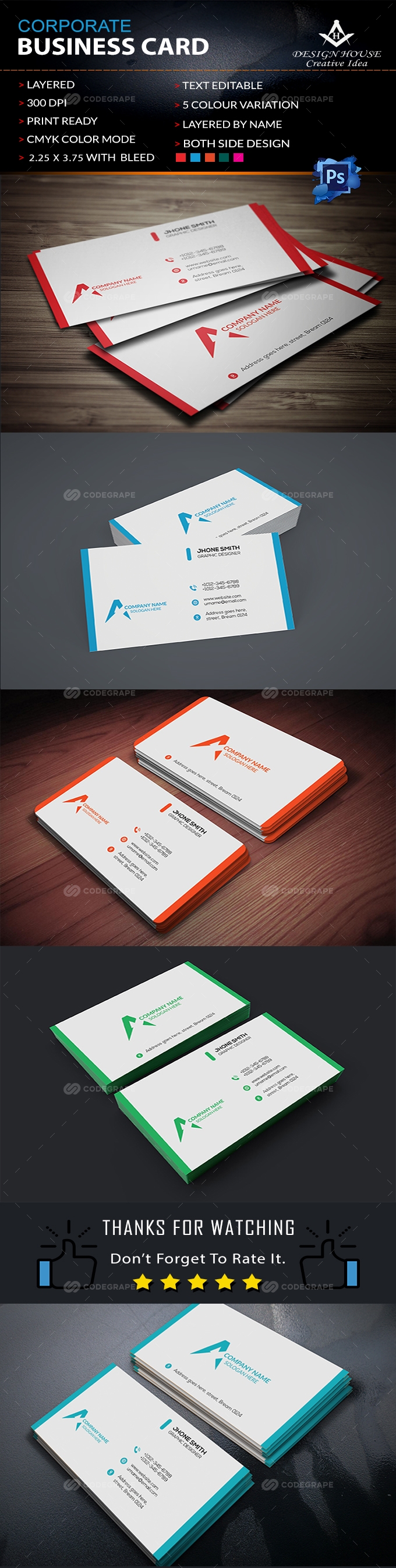 Business Card Creative Design