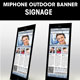 MiPhone Outdoor Banner Signage