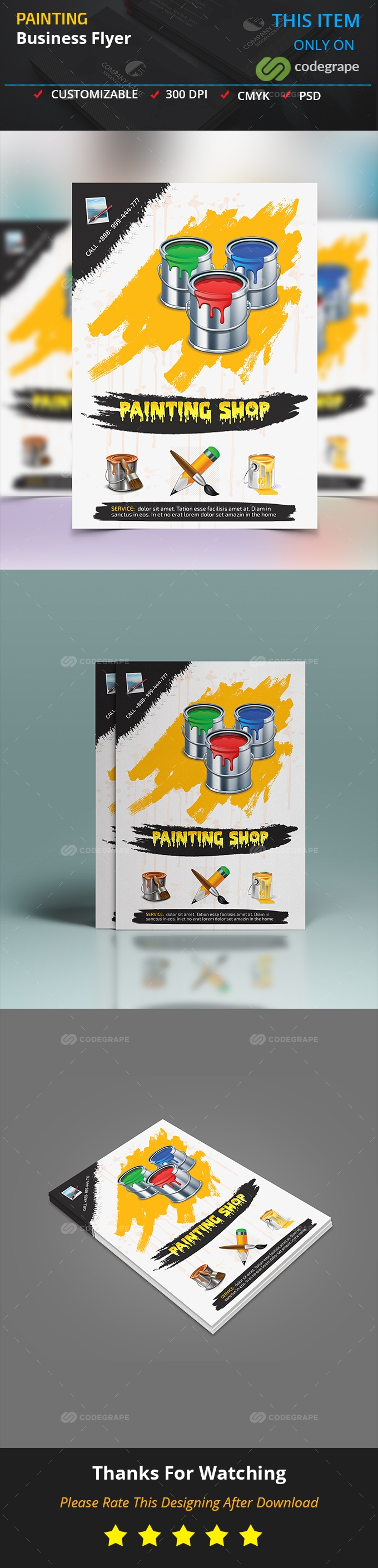 Painting Business Flyer