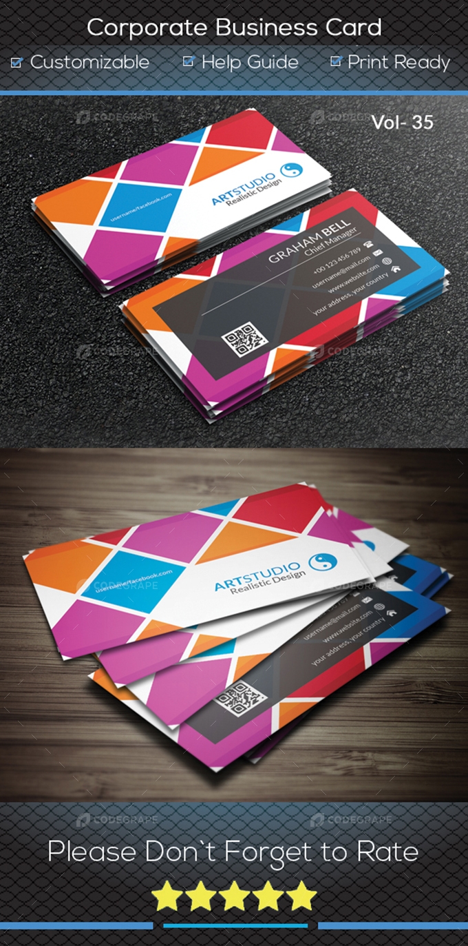Corporate Business Card V. 35