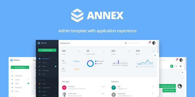 Annex - Bootstrap Admin Dashboard Template