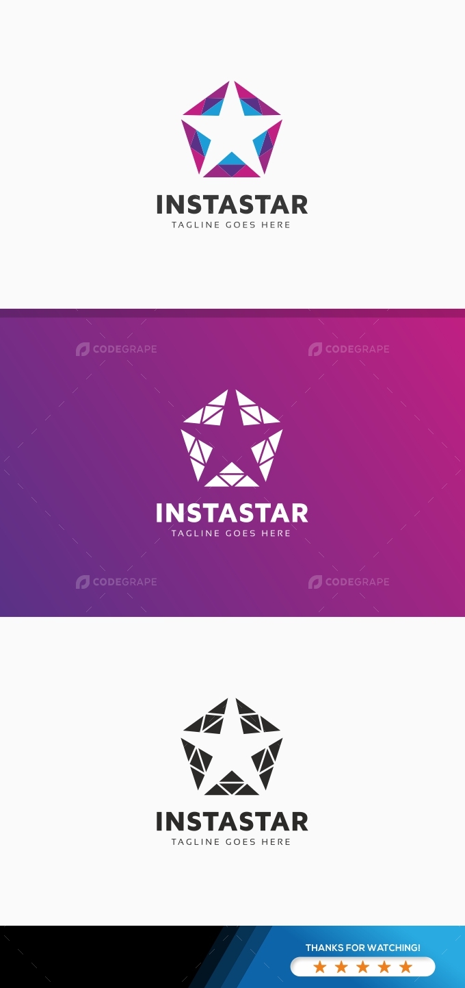 Insta Star Logo