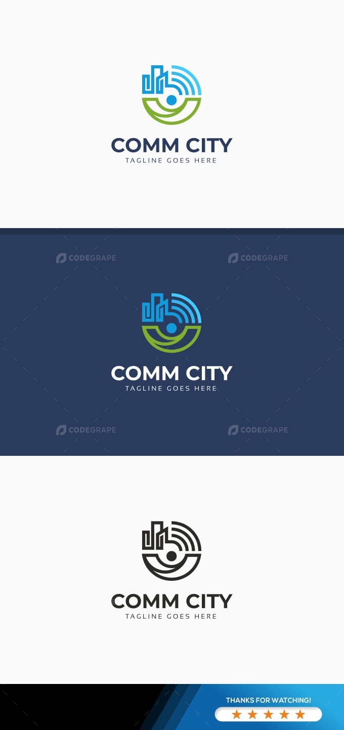 Communications City Logo