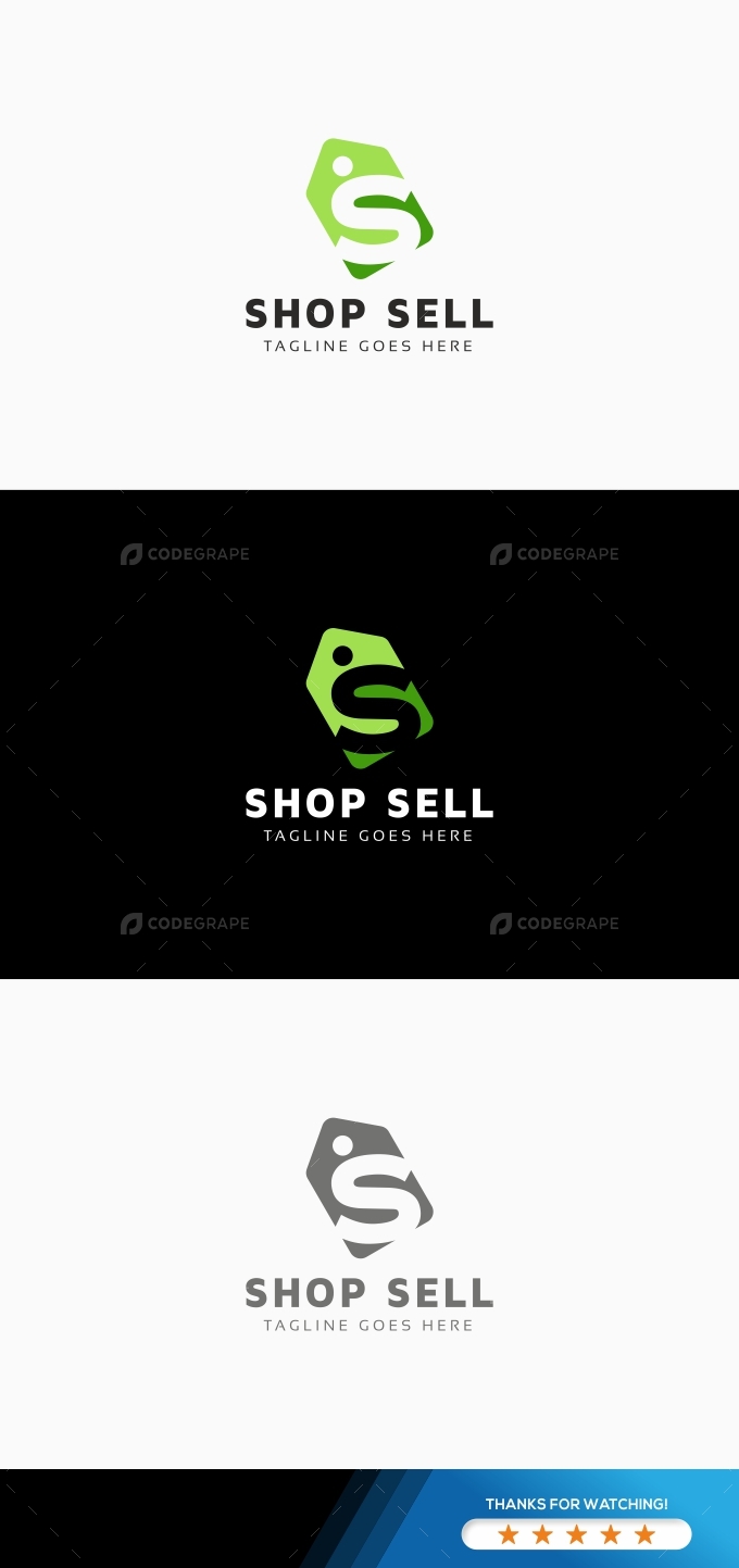 Shop Sell S Letter Logo