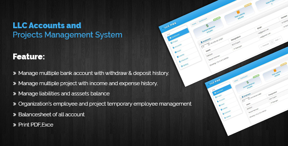 Accounts & Project Management System