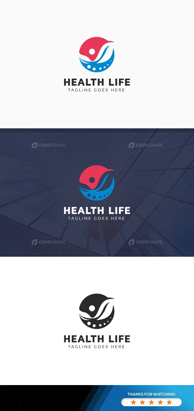 Health Life Logo