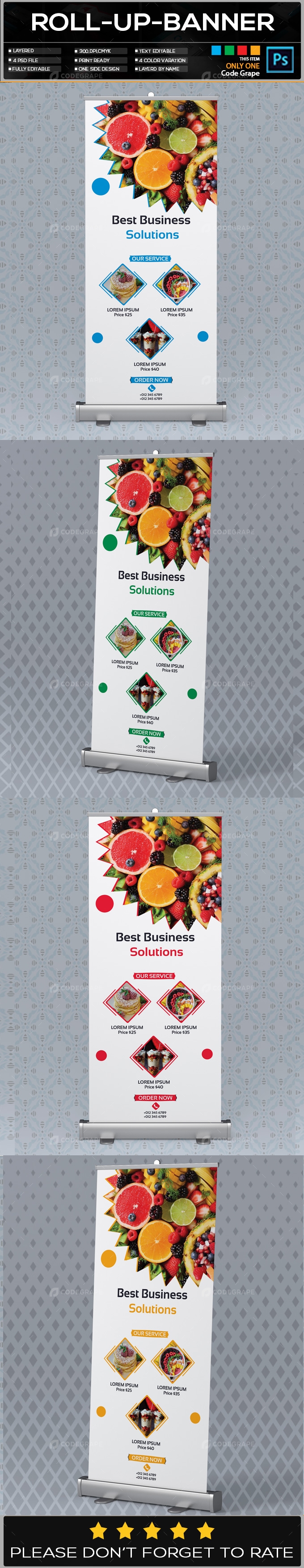 Roll Up Banner Vol - 22