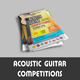 Acoustic Guitar Competitions Flyer