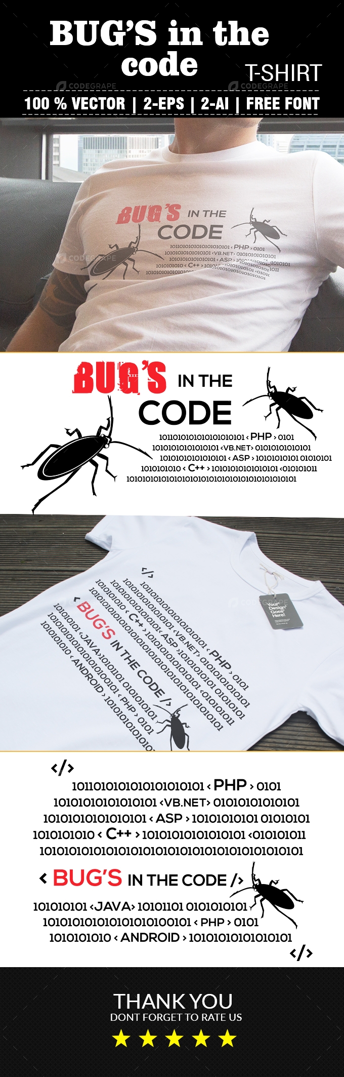 Bug's In The Code T-Shirt