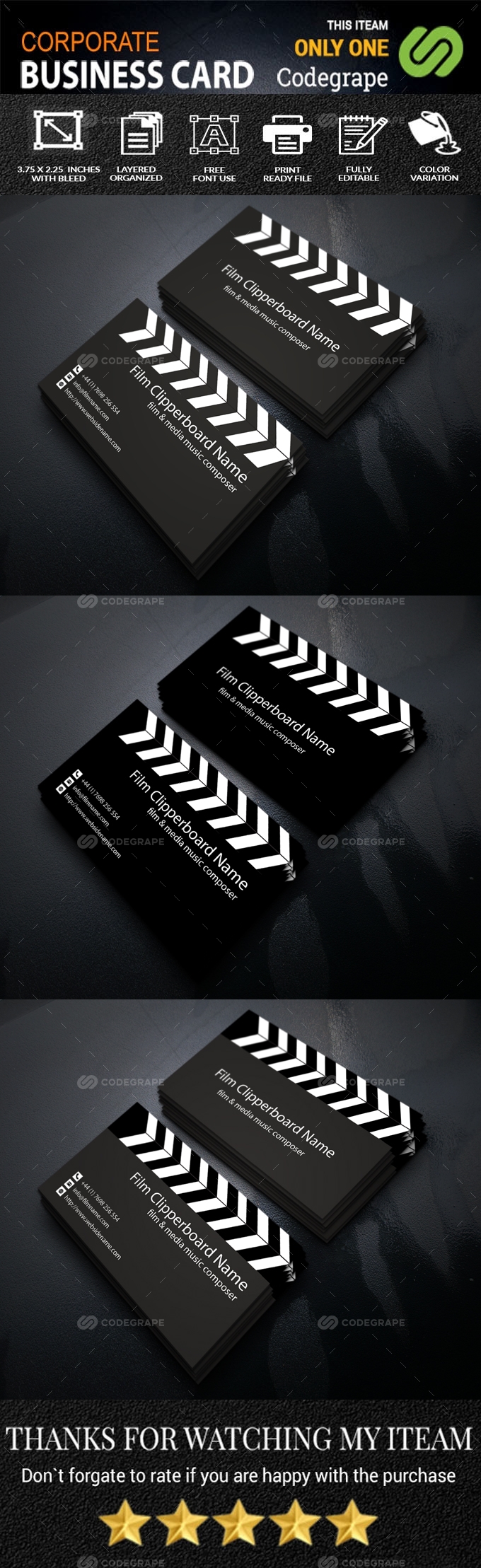 Film Business Card