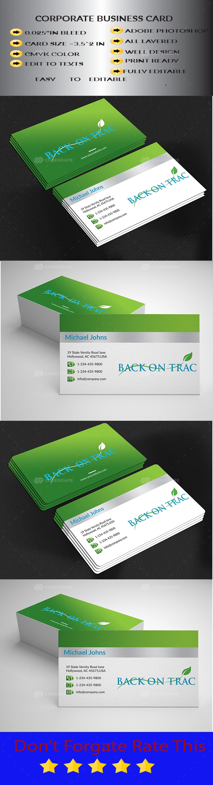 Coporate Business card