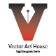 Creative V Letter Logo